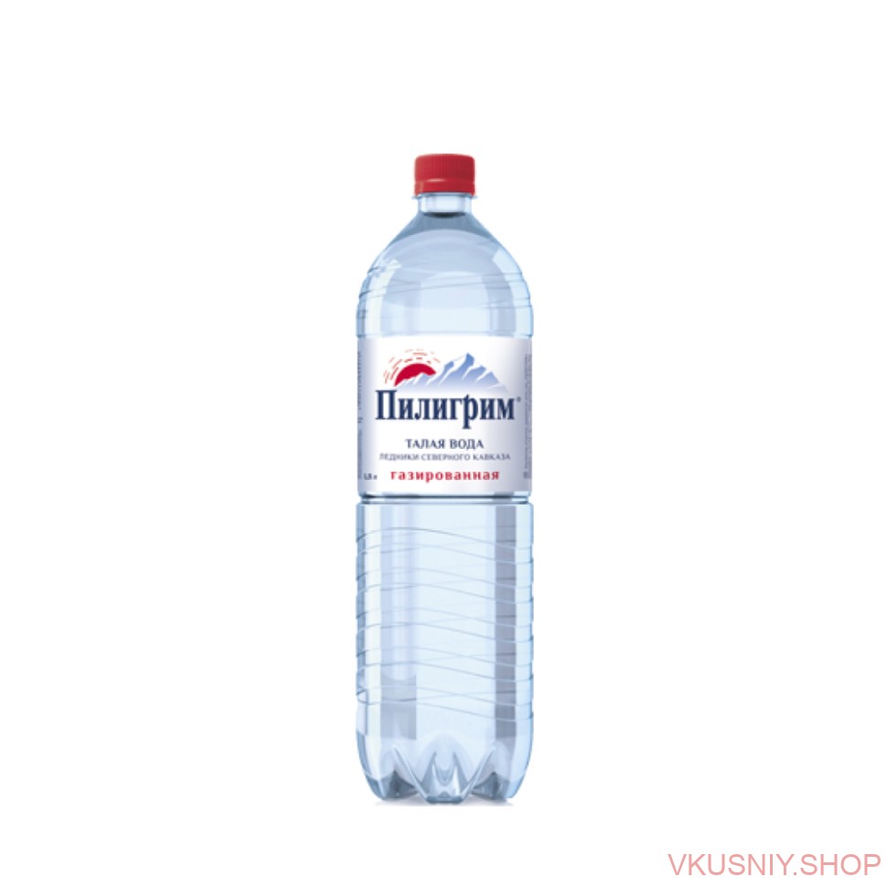 "Пилигрим" 1,5л  газ ПЭТ фото 1 — Интернет-магазин доставки продуктов и воды ВКУСНЫЙ