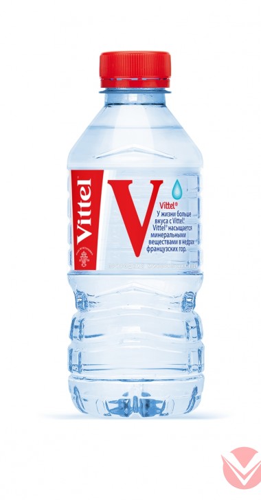 Вода VITTEL минеральная без газа, 0,33л — Интернет-магазин доставки продуктов и воды ВКУСНЫЙ