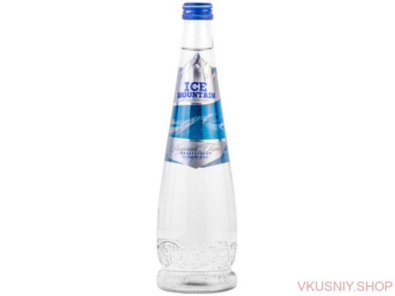 "Ice Mountain" 0,5 л, негаз, Стекло фото 1 &mdash; Интернет-магазин доставки продуктов и воды ВКУСНЫЙ