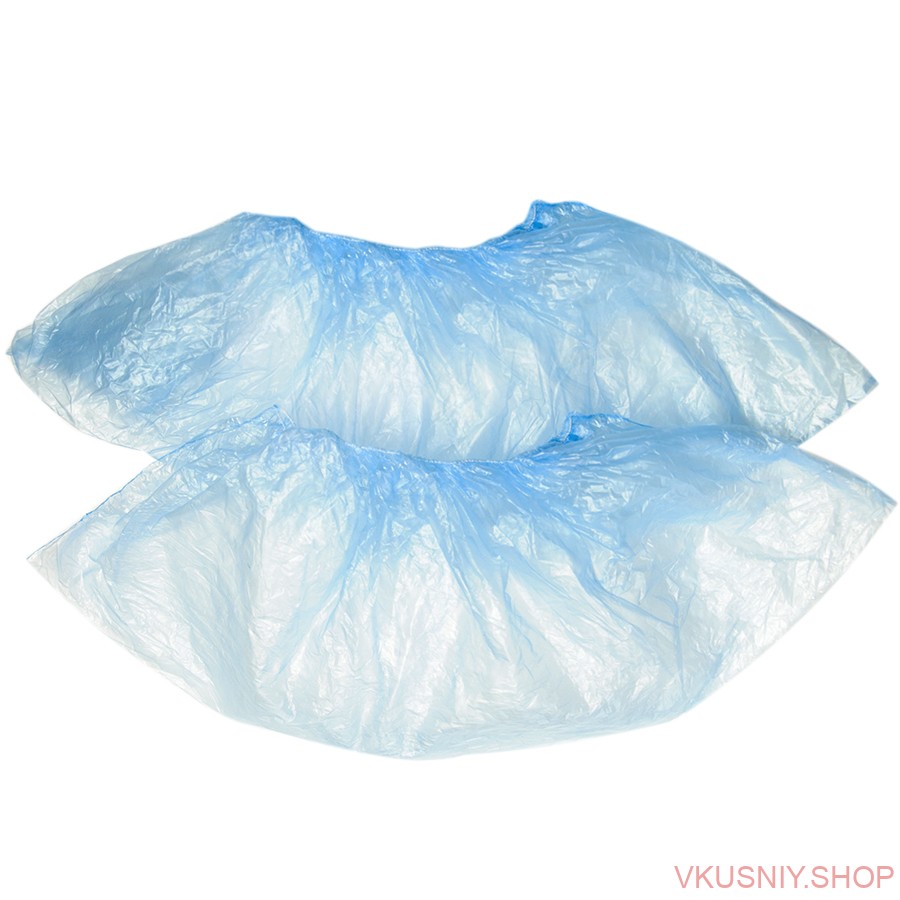 Бахилы 1,6г/шт, 100 шт/уп фото 1 &mdash; Интернет-магазин доставки продуктов и воды ВКУСНЫЙ