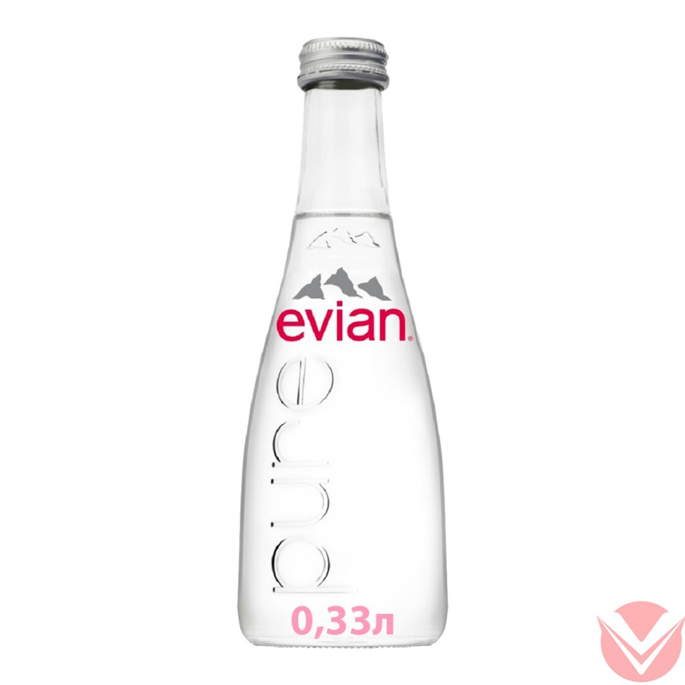 Вода питьевая Evian Негазированная вода ст/б 0,33л фото 1 — Интернет-магазин доставки продуктов и воды ВКУСНЫЙ
