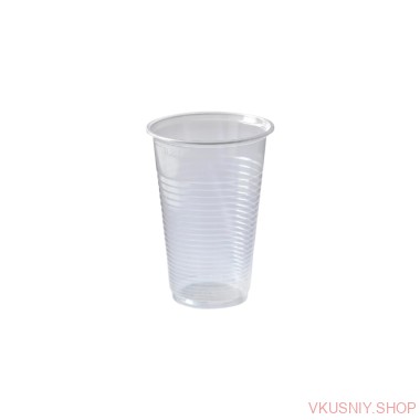 Стакан 200мл прозрачный Эконом — Интернет-магазин доставки продуктов и воды ВКУСНЫЙ