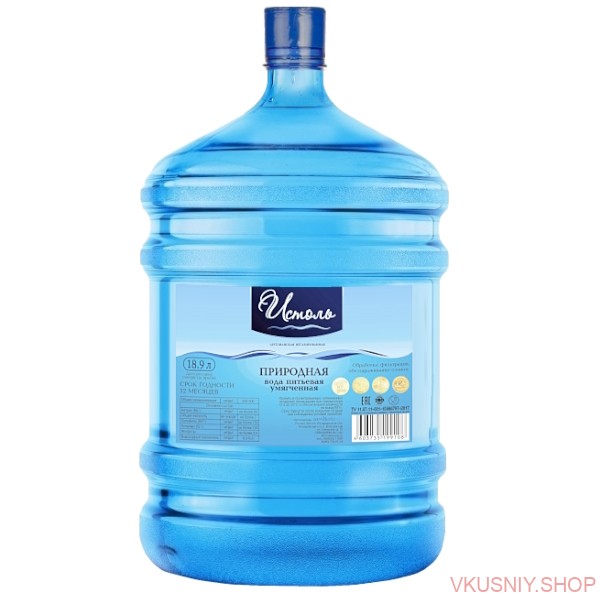Вода питьевая "Истоль" 19л фото 1 — Интернет-магазин доставки продуктов и воды ВКУСНЫЙ