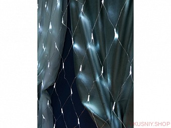 Гирлянда Сетка 3х2 м , проз.нить — Интернет-магазин доставки продуктов и воды ВКУСНЫЙ