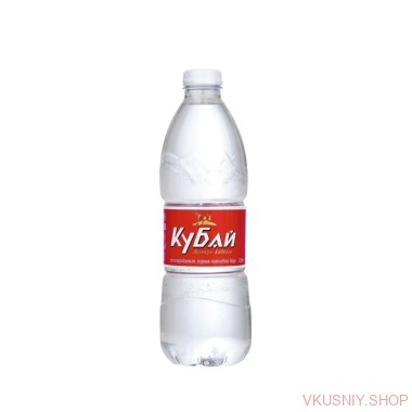 &quot;Кубай&quot; 0,5л негаз ПЭТ — Интернет-магазин доставки продуктов и воды ВКУСНЫЙ