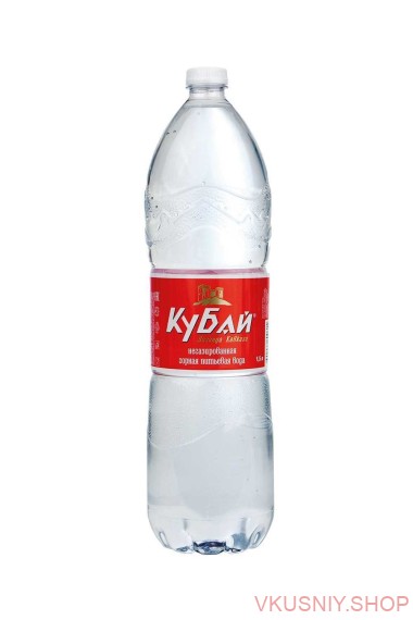 &quot;Кубай&quot; 1,5л негаз ПЭТ — Интернет-магазин доставки продуктов и воды ВКУСНЫЙ