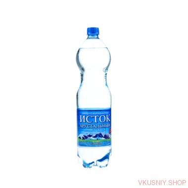 &quot;Хрустальный исток плюс&quot; 1,5л газ — Интернет-магазин доставки продуктов и воды ВКУСНЫЙ