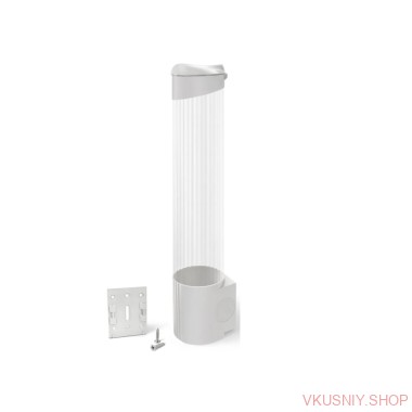 Держатель стаканов на шурупах Ecotronic (белый) — Интернет-магазин доставки продуктов и воды ВКУСНЫЙ