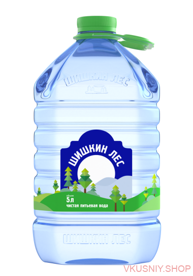 Вода &quot;Шишкин лес&quot; 5л б/газ ПЭТ — Интернет-магазин доставки продуктов и воды ВКУСНЫЙ