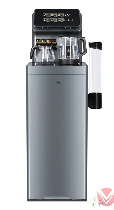 Кулер с чайным столиком Тиабар Ecotronic TB15-LNR morandy gray — Интернет-магазин доставки продуктов и воды ВКУСНЫЙ