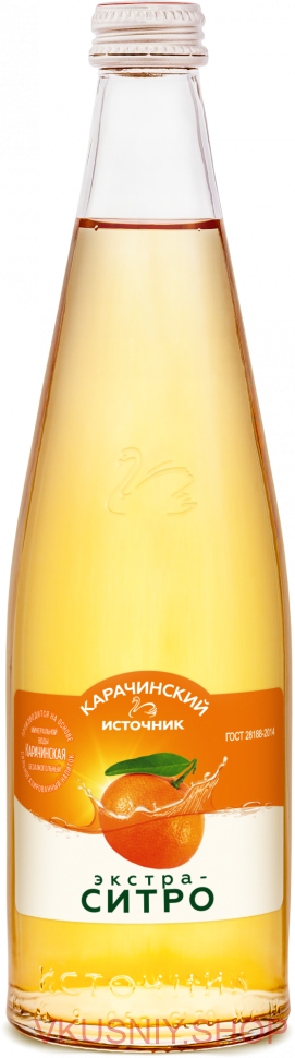 Напиток "Экстра-Ситро" 0,5л Стекло фото 1 — Интернет-магазин доставки продуктов и воды ВКУСНЫЙ