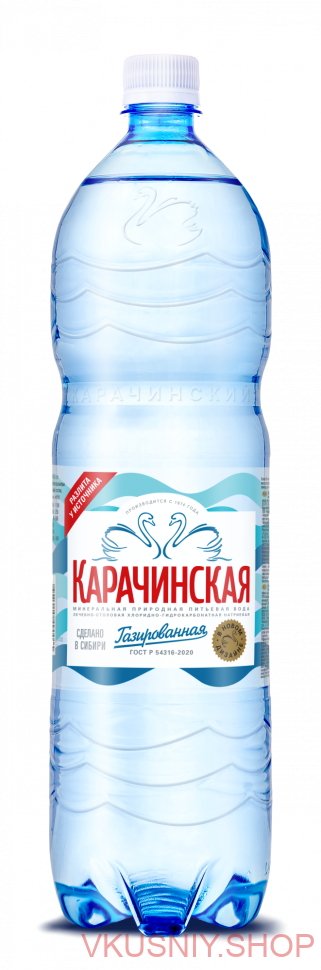 Вода "Карачинская" 1,5л ПЭТ фото 1 — Интернет-магазин доставки продуктов и воды ВКУСНЫЙ