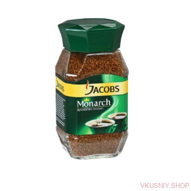 Якобс Монарх 95 гр, стекло — Интернет-магазин доставки продуктов и воды ВКУСНЫЙ