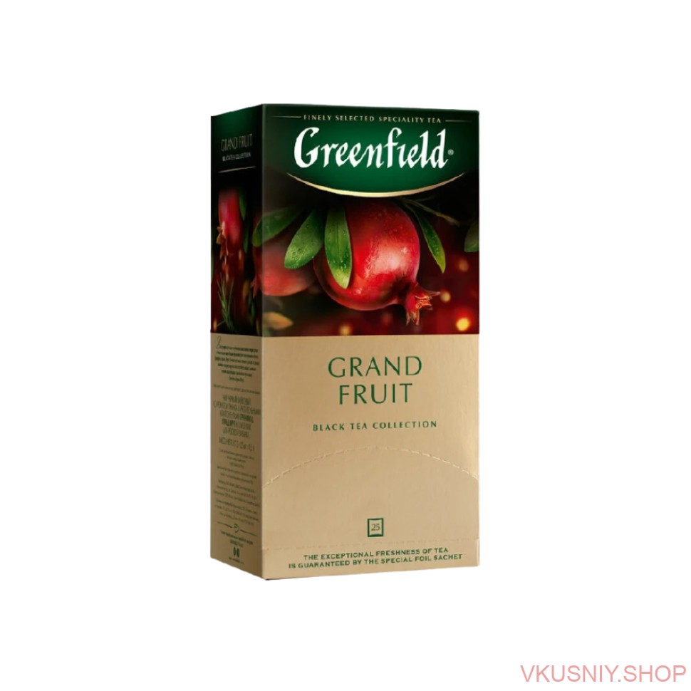 Гринфилд Гранд фрут, 25 пак фото 1 — Интернет-магазин доставки продуктов и воды ВКУСНЫЙ
