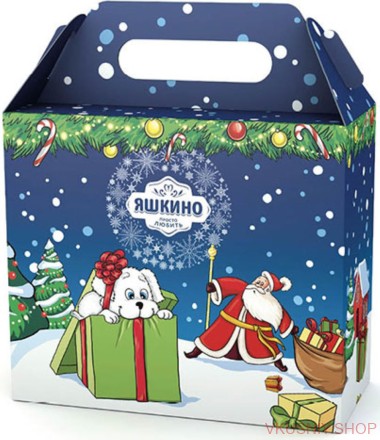 Ларец &quot;Зимний Город&quot; детский, 1кг — Интернет-магазин доставки продуктов и воды ВКУСНЫЙ