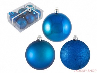 Набор шаров 6шт 6см — Интернет-магазин доставки продуктов и воды ВКУСНЫЙ