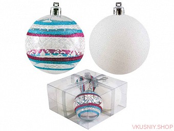 Набор шаров 6шт 7см HV7006-1274A03 фото 1 — Интернет-магазин доставки продуктов и воды ВКУСНЫЙ