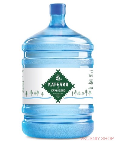 Вода минеральная природная «Карелия от КарьяLand» — Интернет-магазин доставки продуктов и воды ВКУСНЫЙ