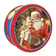 Печенье сдобное Regnum Новогоднее, ж/б 150г &mdash; Интернет-магазин доставки продуктов и воды ВКУСНЫЙ