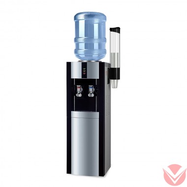 Кулер Ecotronic V21-LE black-silver с эл. охлаждением — Интернет-магазин доставки продуктов и воды ВКУСНЫЙ