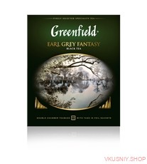 Гринфилд Эрл Грей, 100 пак фото 1 — Интернет-магазин доставки продуктов и воды ВКУСНЫЙ
