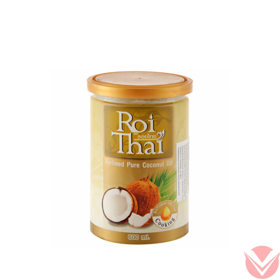 Масло кокосовое Roi Thai рафинированное, 600 мл фото 1 — Интернет-магазин доставки продуктов и воды ВКУСНЫЙ Масло кокосовое Roi Thai рафинированное, 600 мл фото 1 — Интернет-магазин доставки продуктов и воды ВКУСНЫЙ