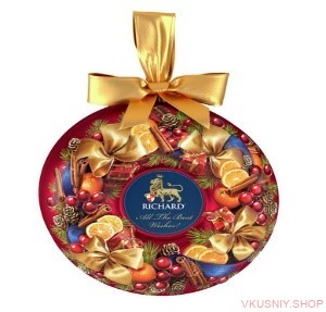 Чай Ричард Роял "All the best wishes", ж/б 80г фото 1 — Интернет-магазин доставки продуктов и воды ВКУСНЫЙ