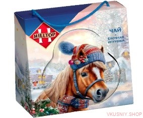 Чай Hilltop ж/б + Елочная игрушка — Интернет-магазин доставки продуктов и воды ВКУСНЫЙ