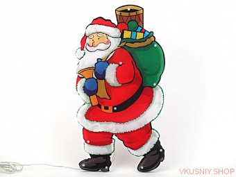Фигура LED Дед Мороз — Интернет-магазин доставки продуктов и воды ВКУСНЫЙ