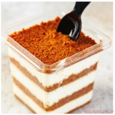 Торт-мини &quot;Медовик&quot;, замороженный, 150 гр — Интернет-магазин доставки продуктов и воды ВКУСНЫЙ