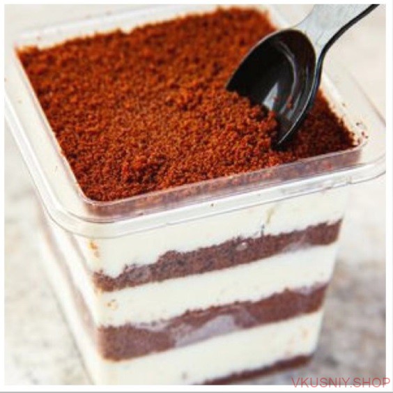 Торт-мини "Черный лес", замороженный, 150 гр фото 1 — Интернет-магазин доставки продуктов и воды ВКУСНЫЙ