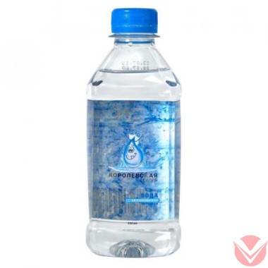 Вода &quot;Королевская капля&quot; 0,33 б/газ — Интернет-магазин доставки продуктов и воды ВКУСНЫЙ