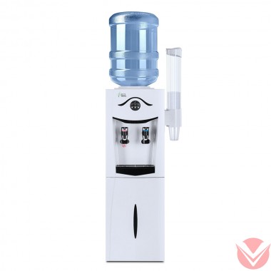 Кулер Ecotronic K21-LF с холодильником white+black — Интернет-магазин доставки продуктов и воды ВКУСНЫЙ