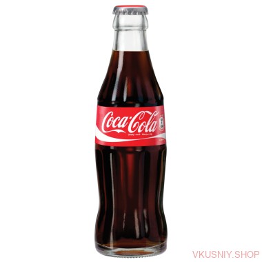 Кока-кола 0,33л, Стекло — Интернет-магазин доставки продуктов и воды ВКУСНЫЙ