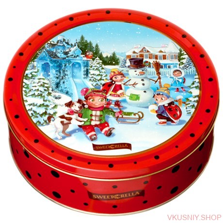 Печенье Ассорти Новый Год ж/б 454г фото 1 — Интернет-магазин доставки продуктов и воды ВКУСНЫЙ