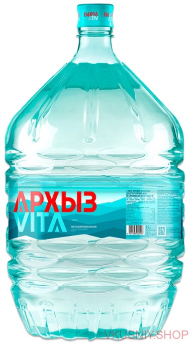 Вода "Архыз Vita"  19л (одноразовая тара) &mdash; Интернет-магазин доставки продуктов и воды ВКУСНЫЙ
