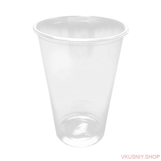Стакан 330мл прозрачный, 50шт/уп фото 1 — Интернет-магазин доставки продуктов и воды ВКУСНЫЙ