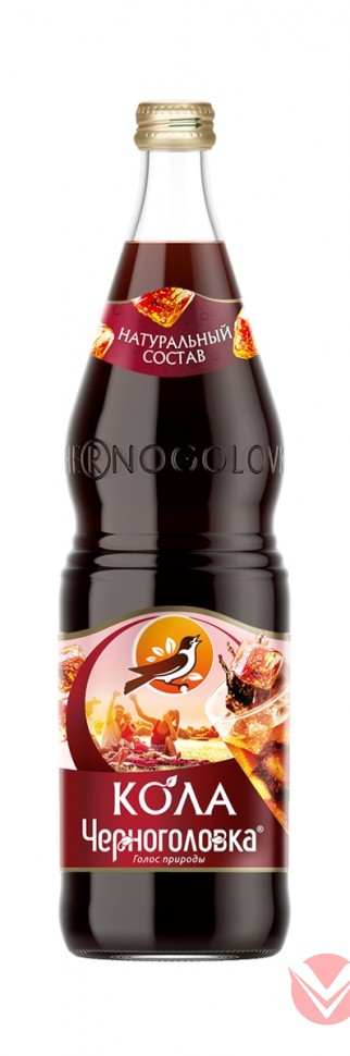 Напиток Черноголовка Кола сильногазированный, 1л фото 1 — Интернет-магазин доставки продуктов и воды ВКУСНЫЙ