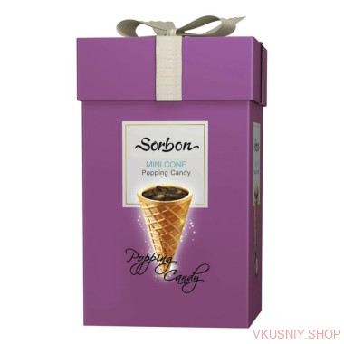 СОРБОН Мини-рожок карамель, 200 гр — Интернет-магазин доставки продуктов и воды ВКУСНЫЙ