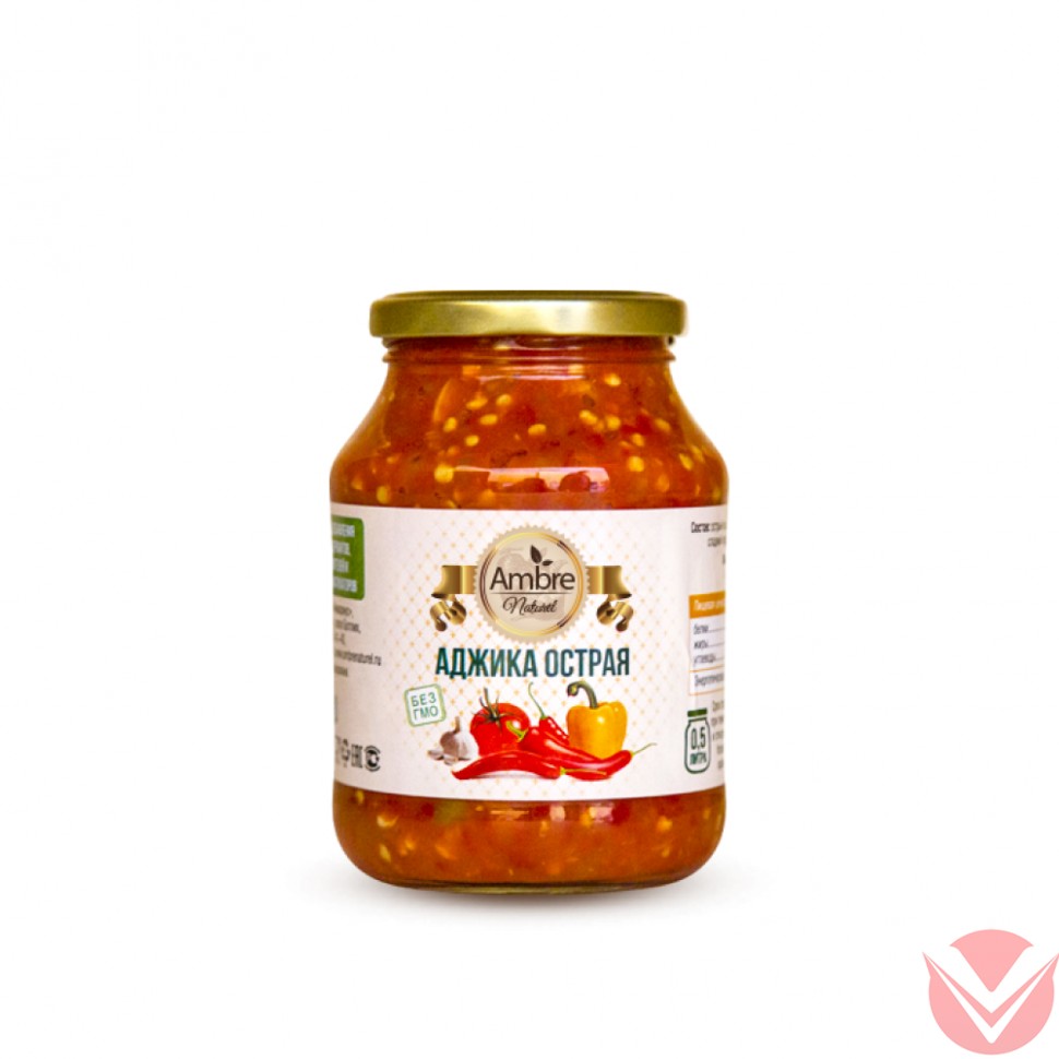 Аджика острая 0,5л фото 1 — Интернет-магазин доставки продуктов и воды ВКУСНЫЙ