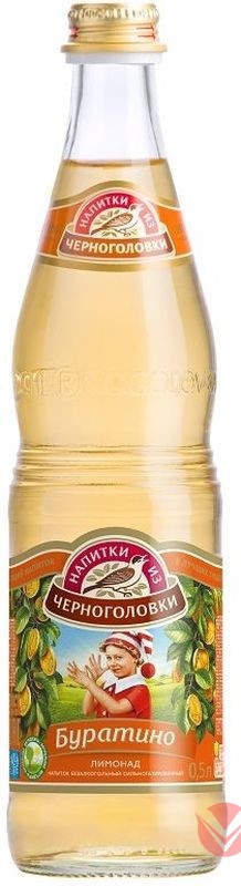 Напиток Черноголовка Буратино сильногазированный, 500мл — Интернет-магазин доставки продуктов и воды ВКУСНЫЙ
