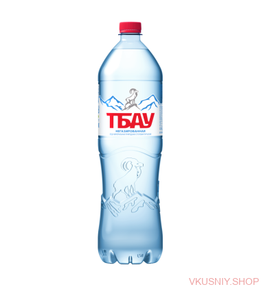 Вода питьевая &quot;Тбау&quot;, 1,5 л  (газ), ПЭТ — Интернет-магазин доставки продуктов и воды ВКУСНЫЙ