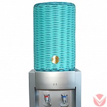 Плетёный чехол для кулерной воды 19л (бирюзовый) — Интернет-магазин доставки продуктов и воды ВКУСНЫЙ