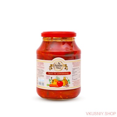 Лечо по домашнему 0,5л — Интернет-магазин доставки продуктов и воды ВКУСНЫЙ