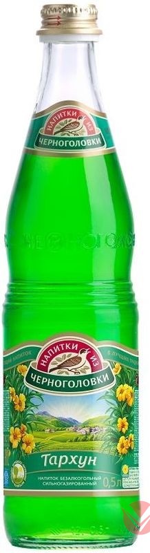 Напиток сильногазированный НАПИТКИ ИЗ ЧЕРНОГОЛОВКИ Тархун, 0,5л — Интернет-магазин доставки продуктов и воды ВКУСНЫЙ